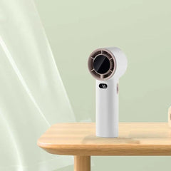 Handheld Foldable Digital Mist Fan -